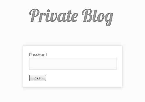 private-blog